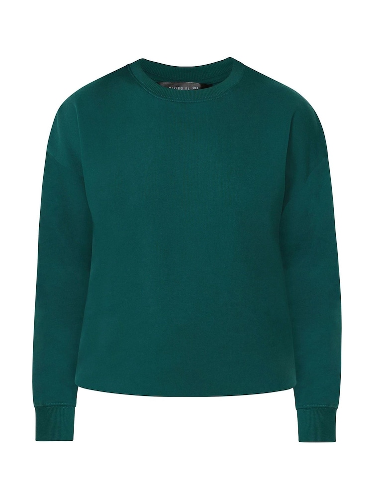PixieGirl Petite Green Sweatshirt - Image 5 of 5 PixieGirl Petite Green Sweatshirt - Image 5 of 5