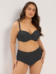 Yours Curve Black T-Shirt Bras 2 Pack - Image 2 of 9