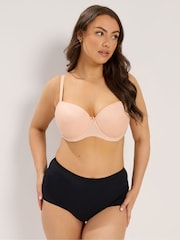 Yours Curve Black T-Shirt Bras 2 Pack - Image 3 of 9