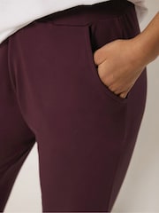 PixieGirl Petite Red Harem Trousers - Image 4 of 5