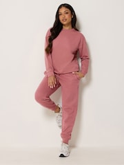 PixieGirl Petite Pink Cuffed Joggers - Image 2 of 5