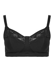 Yours Curve White Lace Trim Bras 2 Pack - Image 2 of 3