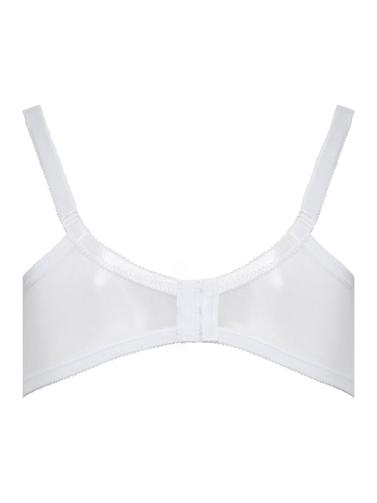 Yours Curve White Lace Trim Bras 2 Pack - Image 3 of 3 Yours Curve White Lace Trim Bras 2 Pack - Image 3 of 3