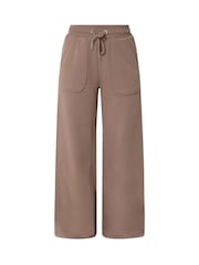 Brązowy - PixieGirl Petite Wide Leg Joggers - Obraz 5 z 5