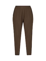 PixieGirl Petite Brown Harem Trousers - Image 6 of 6