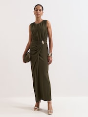 Phase Eight Green Cassidy Maxi Dress - Image 1 of 7