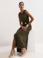 Phase Eight Green Cassidy Maxi Dress - Image 7 of 7