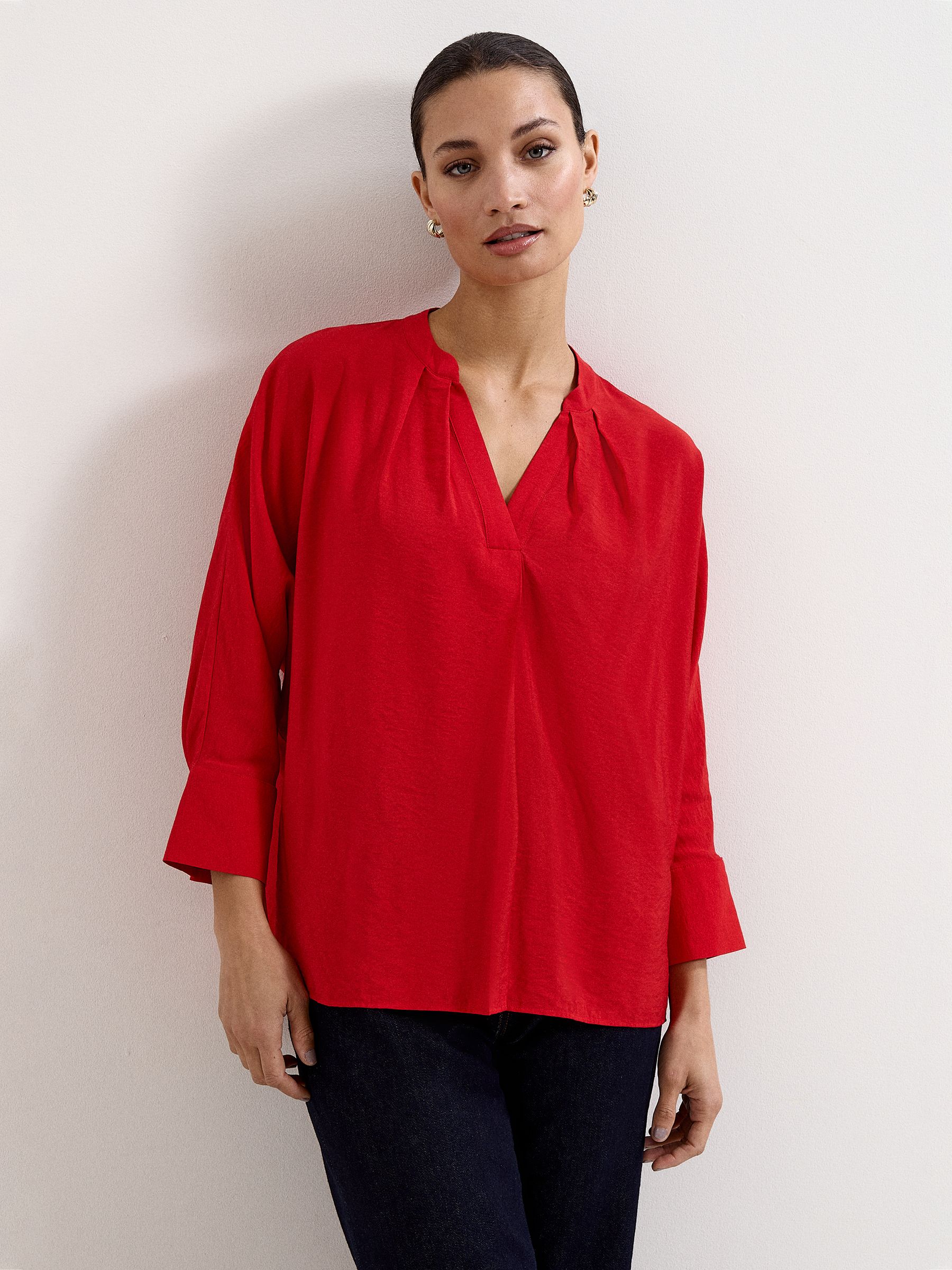 Phase Eight Women's Red Cynthia Blouse - Image 1
