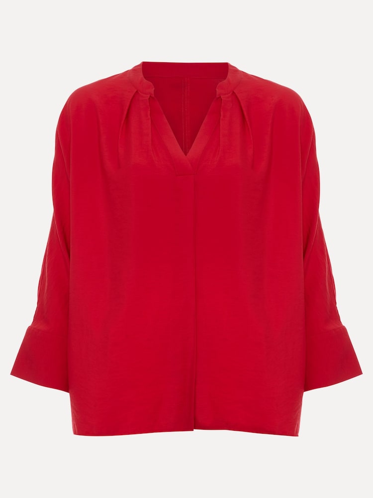 Phase Eight Red Cynthia Red Blouse - Image 7 of 7 Phase Eight Red Cynthia Red Blouse - Image 7 of 7