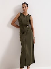 Phase Eight Green Petite Cassidy Maxi Dress - Image 1 of 6