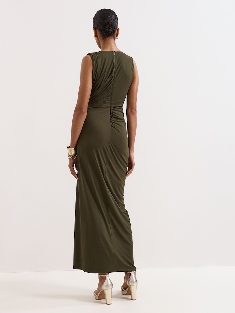 Phase Eight Green Petite Cassidy Maxi Dress - Image 2 of 6 Phase Eight Green Petite Cassidy Maxi Dress - Image 2 of 6