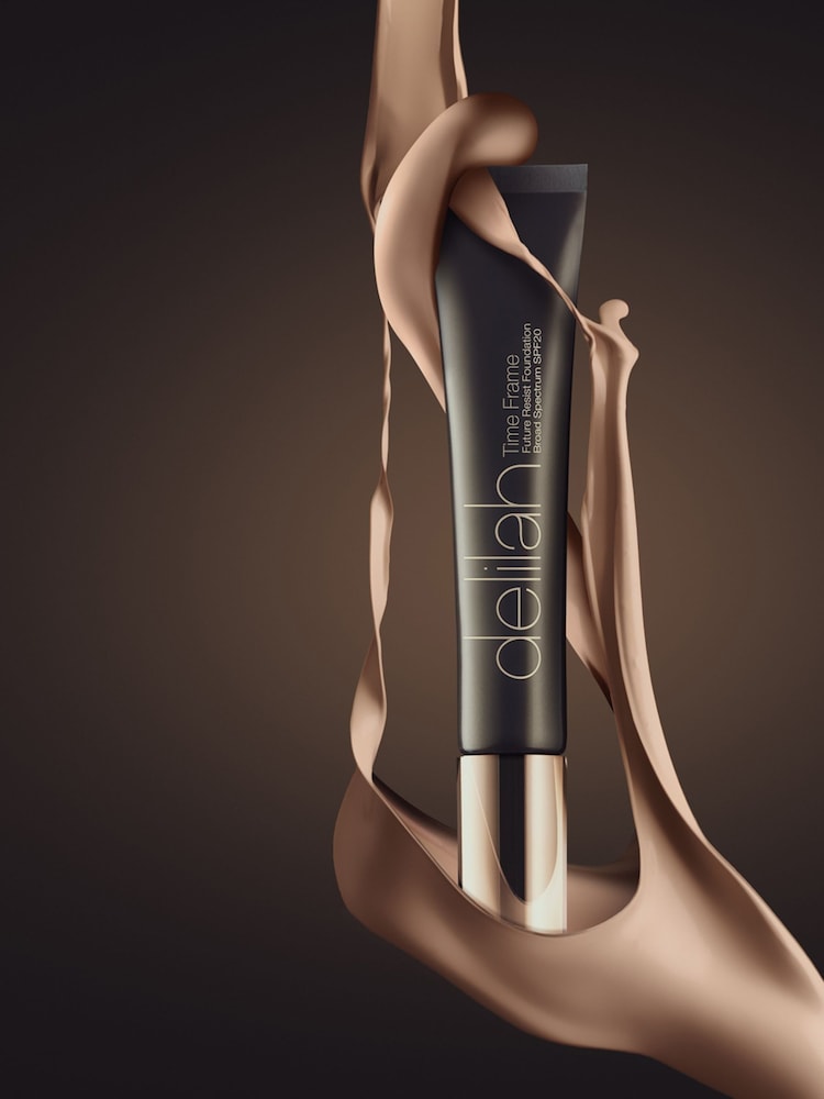 delilah Time Frame Future Resist Foundation SPF 20 - Image 4 of 4