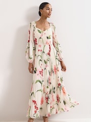 Phase Eight Cream Reanna Maxi Dress - Image 3 of 7