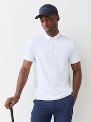 Montirex White Golf Polo Shirt - Image 1 of 4