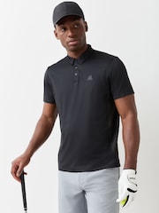 Montirex Black Golf Polo Shirt - Image 1 of 5