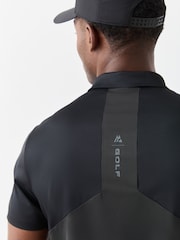 Montirex Black Golf Polo Shirt - Image 5 of 5