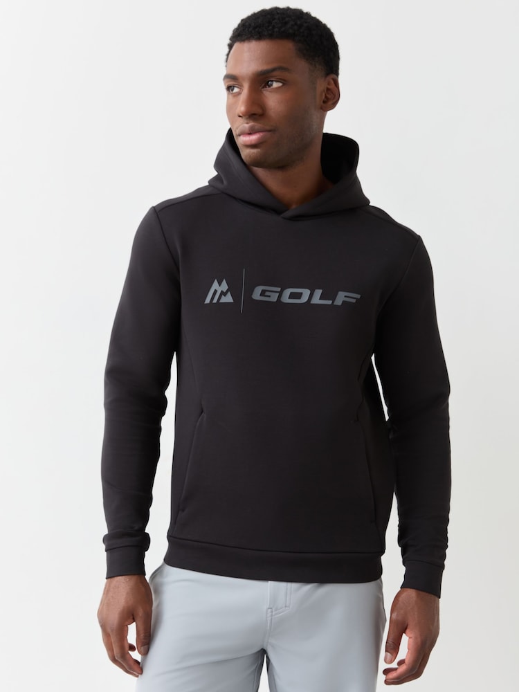 Montirex Black Golf Hoodie - Image 1 of 4 Montirex Black Golf Hoodie - Image 1 of 4