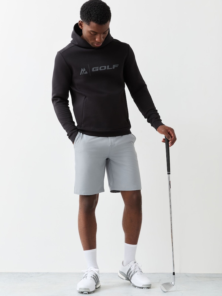 Montirex Black Golf Hoodie - Image 2 of 4 Montirex Black Golf Hoodie - Image 2 of 4