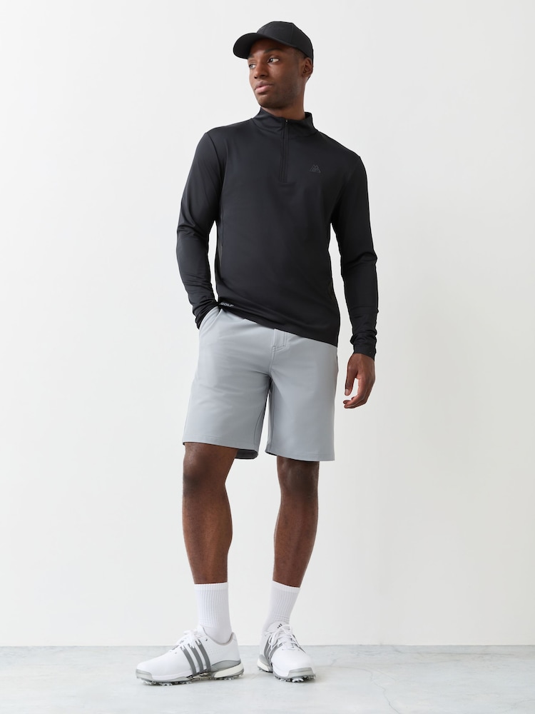Montirex Black Golf 1/4 Zip  Sweat Top - Image 2 of 4
