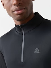 Montirex Black Golf 1/4 Zip  Sweat Top - Image 4 of 4