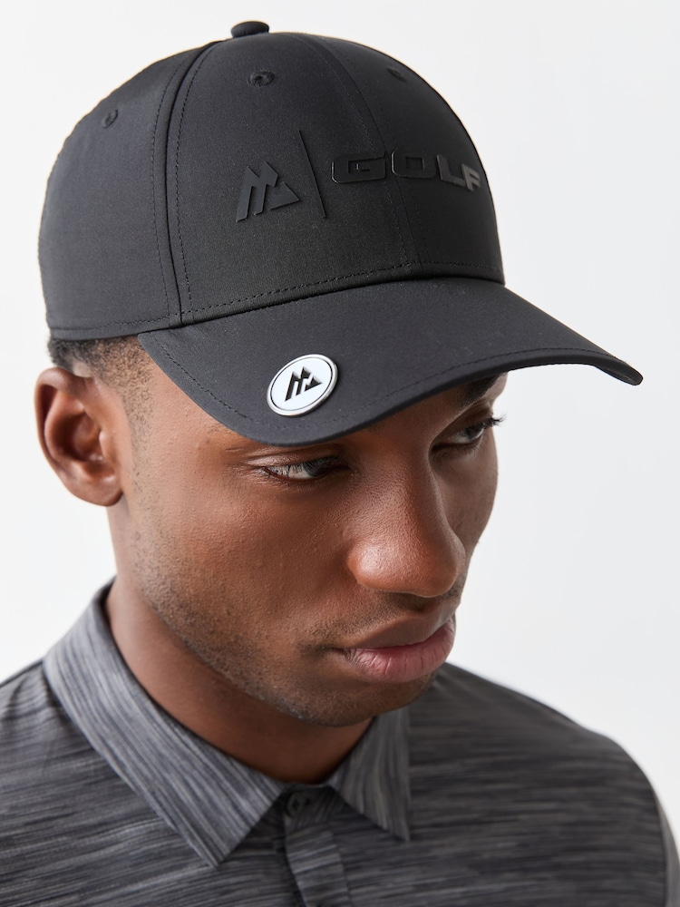 Montirex Black Mtx Golf Linear Cap - Image 1 of 2 Montirex Black Mtx Golf Linear Cap - Image 1 of 2