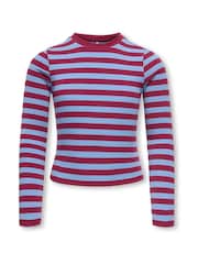 ONLY KIDS Ribbed Long Sleeve T-Shirt - Bild 1 av 3