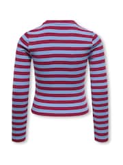 ONLY KIDS Ribbed Long Sleeve T-Shirt - Bild 2 av 3