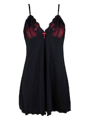 Pour Moi Black Amour Chemise - Image 1 of 4