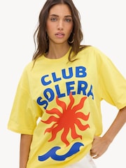 LOAVIES Yellow Sunset Wanderer T-Shirt - Image 1 of 4