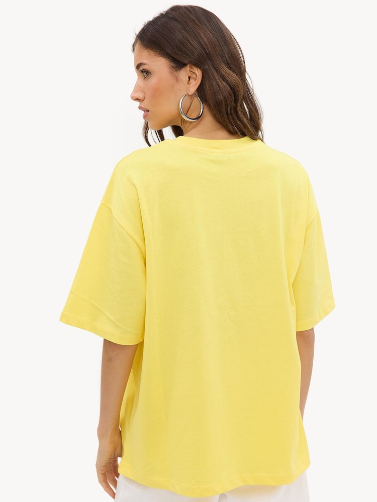 LOAVIES Yellow Sunset Wanderer T-Shirt - Image 2 of 4