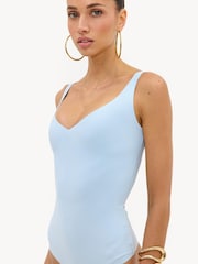 LOAVIES Blue Moonlight Mood Fitted Bodysuit - Image 3 of 5