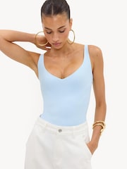 LOAVIES Blue Moonlight Mood Fitted Bodysuit - Image 4 of 5