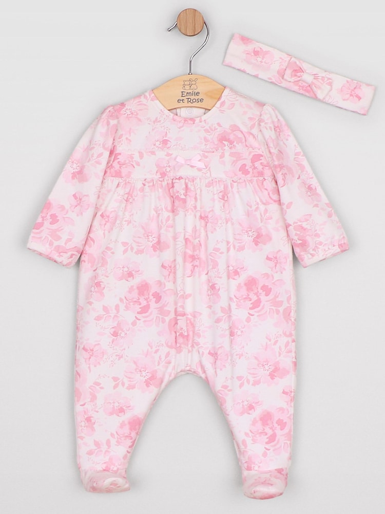 Emile Et Rose Mary - All Over Print All-In-One With Bow, Ric-Rac & Hairband - Immagine 2 di 6