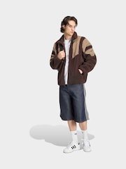 adidas Originals Firebird Adicolor Jorts Mid-Rise Shorts - תמונה 3 מתוך 6