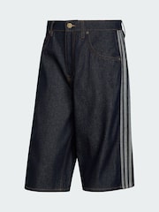 adidas Originals Firebird Adicolor Jorts Mid-Rise Shorts - תמונה 6 מתוך 6