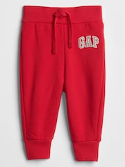 Gap Red Logo Pull On Fleece-Lined Joggers (Newborn-5yrs) - Image 5 of 5
