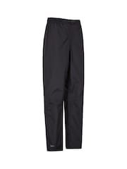 Mountain Warehouse Black Downpour Womens Short Length Waterproof Trousers - Image 2 of 5