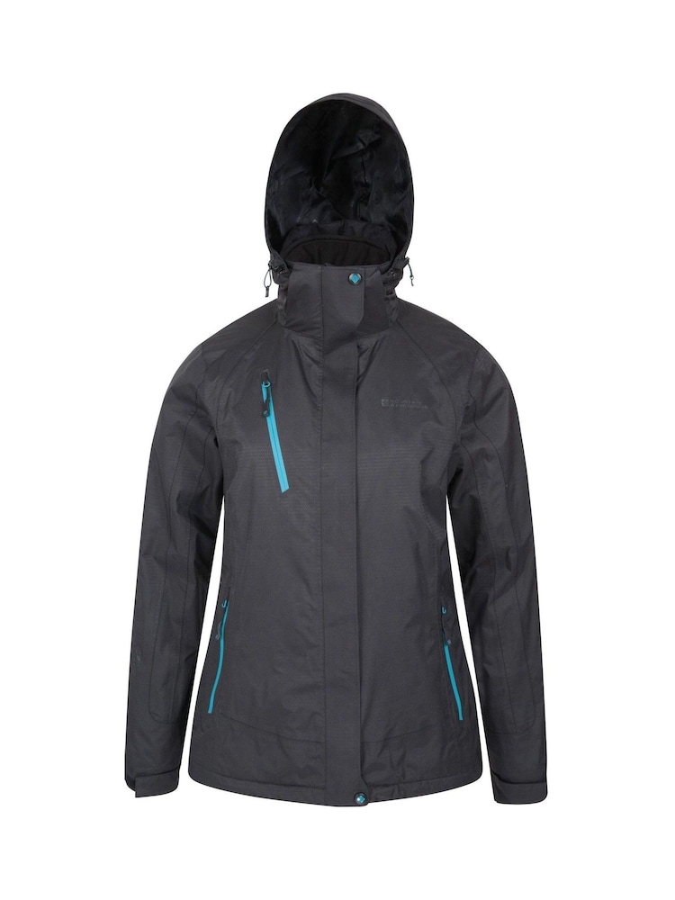 Mountain Warehouse Black Bracken Extreme Womens 3 In 1 Waterproof Jacket - Image 1 of 5