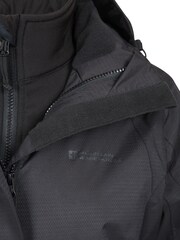 Mountain Warehouse Black Bracken Extreme Womens 3 In 1 Waterproof Jacket - Image 5 of 5