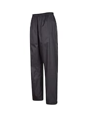 Mountain Warehouse Black Pakka Womens Waterproof Overtrousers - Image 3 of 4