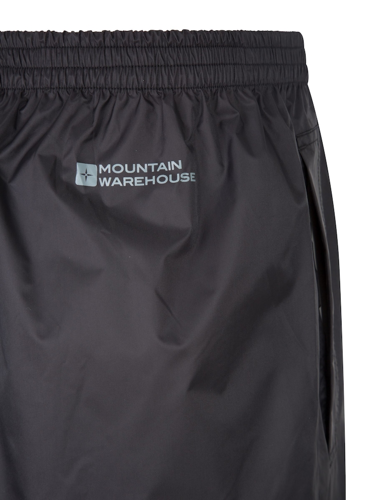 Mountain Warehouse Black Pakka Womens Waterproof Overtrousers - Image 4 of 4