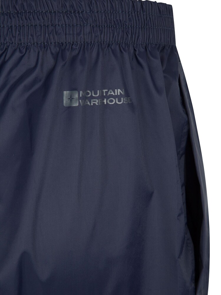 Mountain Warehouse Navy Pakka Womens Waterproof Overtrousers - Image 5 of 5