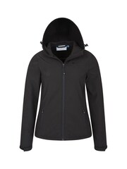 Mountain Warehouse Black Exodus Womens Softshell Jacket - Image 5 of 5