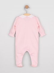 Emile Et Rose Pink Maisie - All-In-One With Mock Bolero & Large Collar - Image 3 of 4