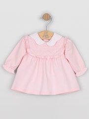Emile Et Rose Pink Macey - Two-Piece Top & Trousers Set With Embroidered Inset Panel - Image 3 of 7