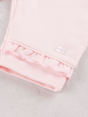Emile Et Rose Pink Macey - Two-Piece Top & Trousers Set With Embroidered Inset Panel - Image 7 of 7