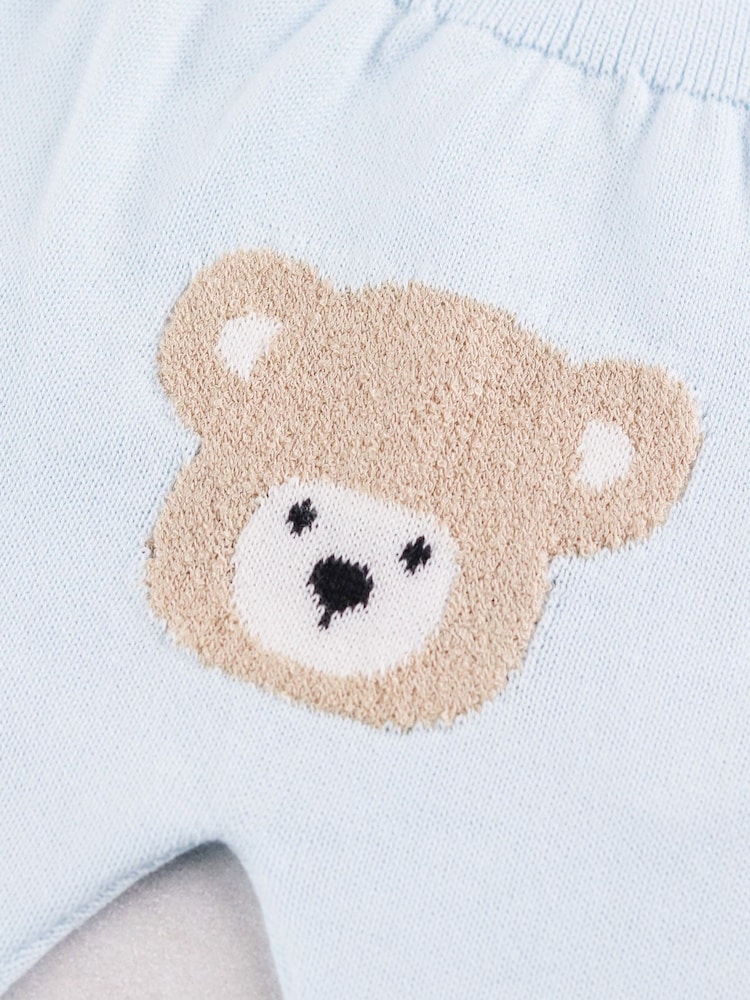 bleu pâle - Emile Et Rose Marco - Two-Piece en maille avec motif peluche, Leggings et amp; Chapeau - Image 8 de 8 bleu pâle - Emile Et Rose Marco - Two-Piece en maille avec motif peluche, Leggings et amp; Chapeau - Image 8 de 8