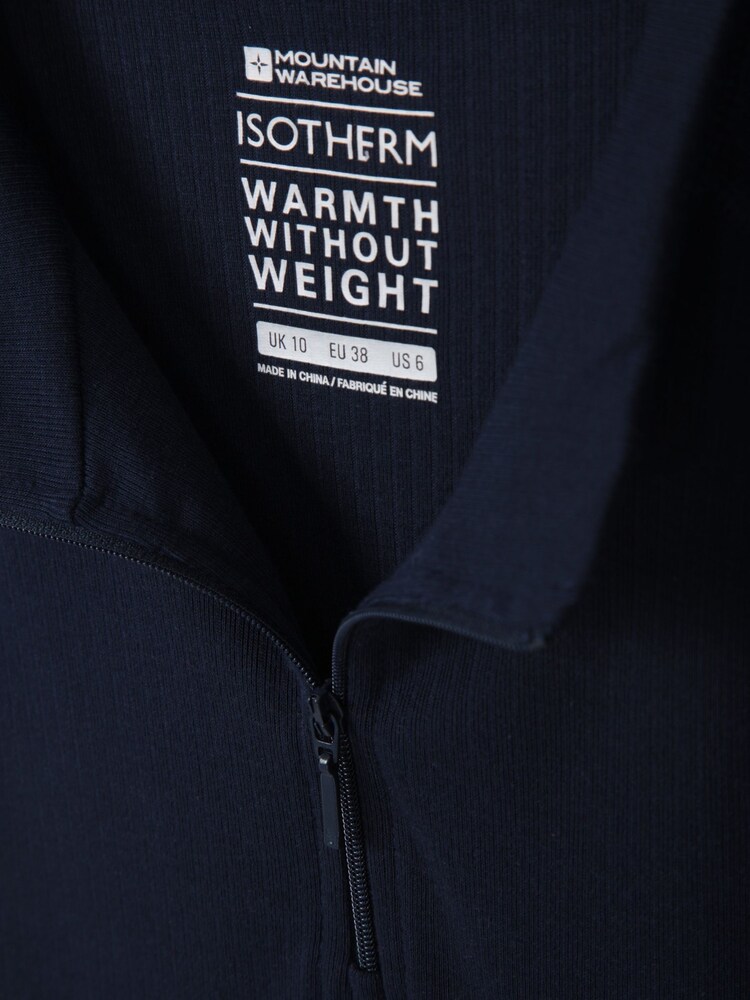 Mountain Warehouse Navy Talus Womens Zip Neck Thermal Top - Image 5 of 5