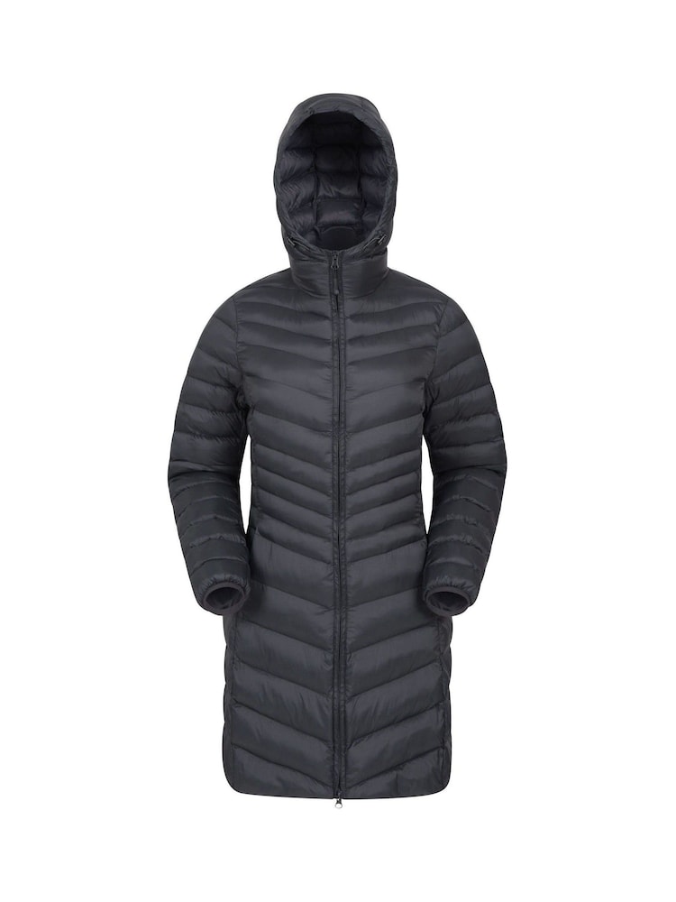 Mountain Warehouse Black Florence Womens Long Padded Coat - Image 1 of 5