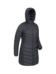 Mountain Warehouse Black Florence Womens Long Padded Coat - Image 4 of 5